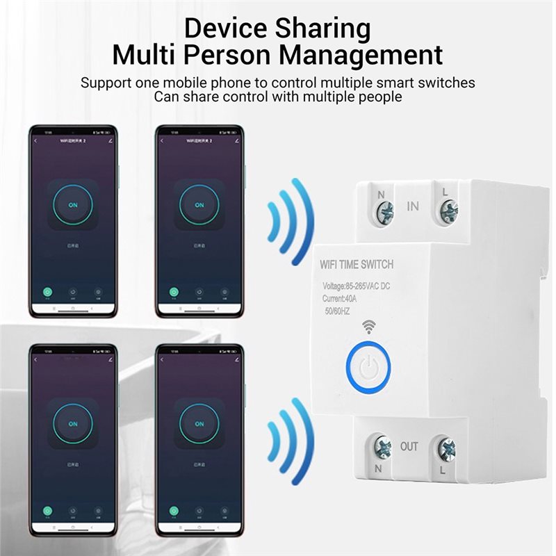 مفتاح مؤقت ذكي قابل للبرمجة AC - مراجعة Smart Home Voice Control وسعره