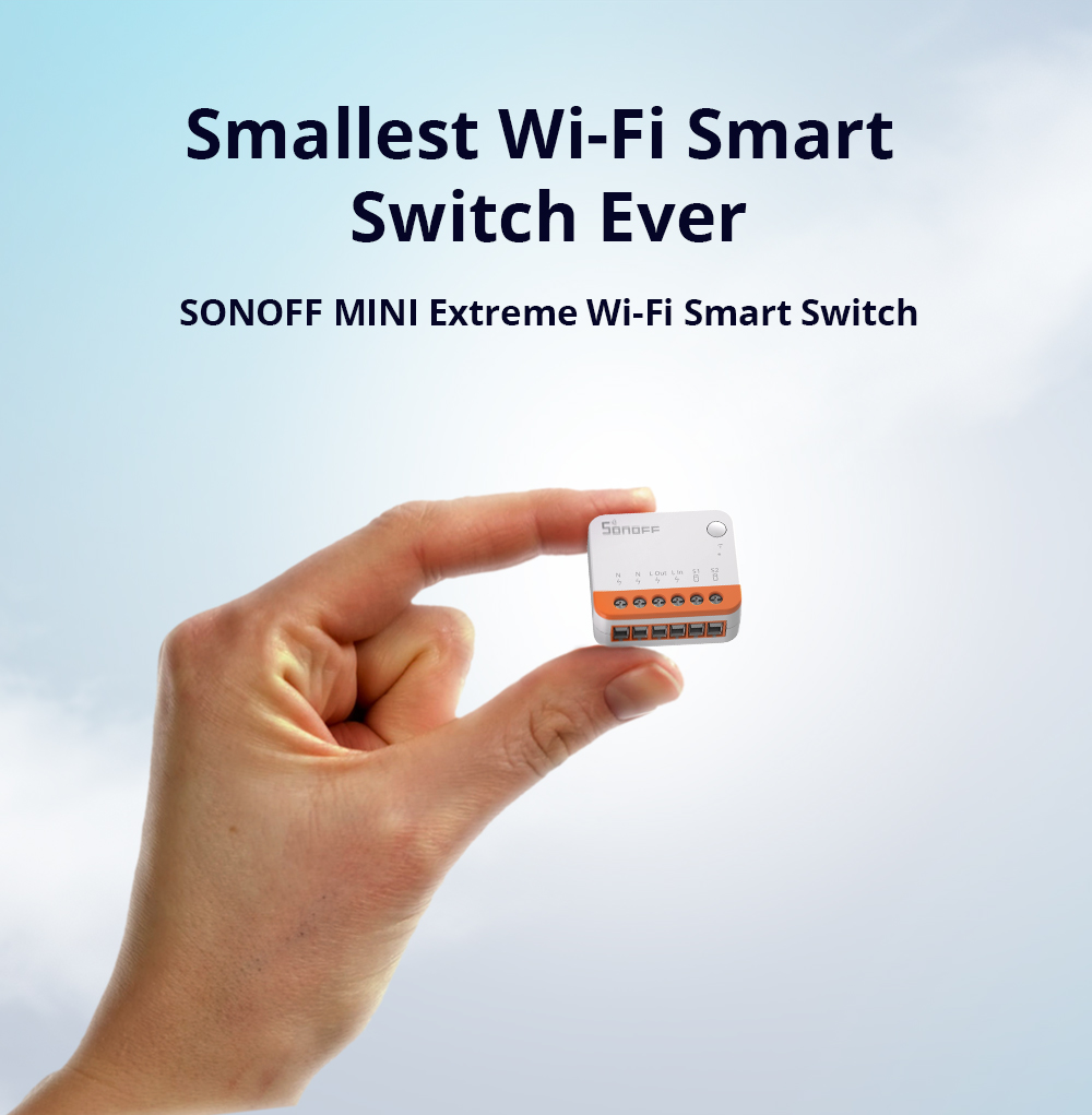 مفتاح ذكي واي فاي Sonoff Mini  - مراجعة Smart Home Wiz وسعره